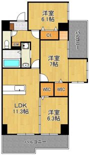 メゾンド・ファミーユ門司港の間取り画像