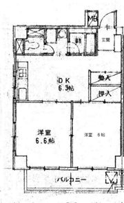フラット赤羽の間取り画像