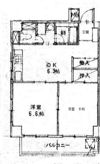 フラット赤羽の間取り画像