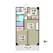 ホワイトパレス大宮の間取り画像