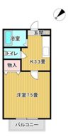ディアス中央 B棟の間取り画像