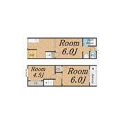 庄内栄町3丁目テラスハウスの間取り画像