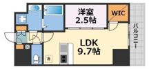AFFLUENCE難波EASTの間取り画像