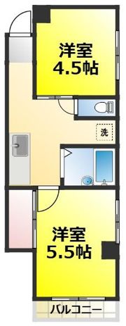 間宮ビルの間取り画像