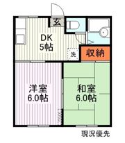 ロジュマン彦の上の間取り画像