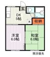 ロジュマン彦の上の間取り画像