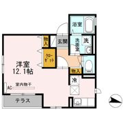 カーサフェリーチェの間取り画像