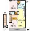ラクードシャDの間取り画像