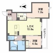 グランドパレス掛尾の間取り画像