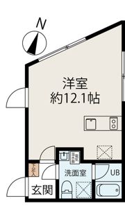 REFIR NAKANOの間取り画像