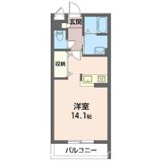 シャーメゾン前川の間取り画像