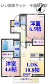 フォレストウッドB棟の間取り画像