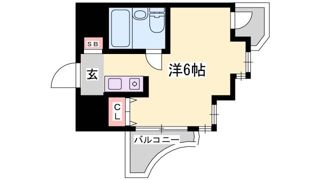 サムティ灘駅前の間取り画像