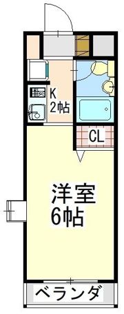 ジョイフル津田沼の間取り画像