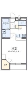 レオパレス扇の間取り画像