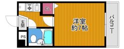 カサベルディ住道の間取り画像