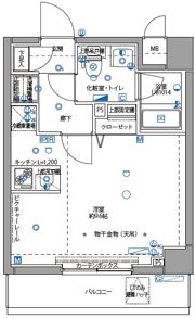 パティーナ京急蒲田の間取り画像