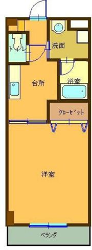 つるやマンションⅡの間取り画像