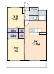 フリージアの間取り画像