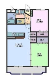 グランデルBの間取り画像