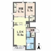 リアン中目黒の間取り画像
