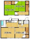 若園松永貸家の間取り画像