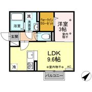 ヴィラローザの間取り画像