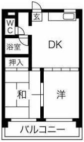 伊藤マンションの間取り画像