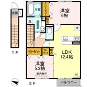 パイン コートの間取り画像