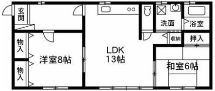 ウィステリアタウンハウスの間取り画像