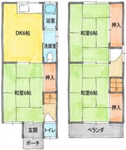 第三池尻ハウス5号の間取り画像