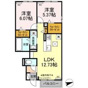 WIT YOKOTEの間取り画像