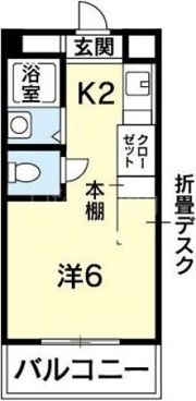 アルバトロスの間取り画像