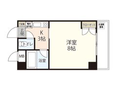 GRACIEUX河原町の間取り画像