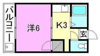 メゾン高尾田の間取り画像