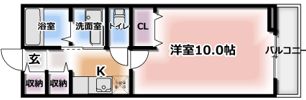 ベルガーデンⅡの間取り画像