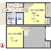 グローリー宮町の間取り画像