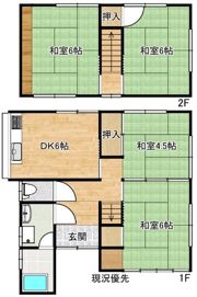 一の谷町N貸家の間取り画像