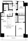M.M. TOWERS FORESIS-L棟の間取り画像