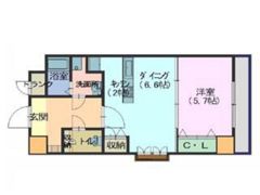 サンフォレスタ七尾の間取り画像