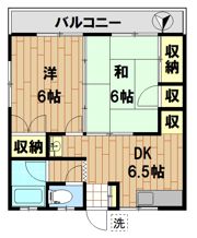 ユタカハイツの間取り画像
