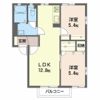 ディアス内川 Aの間取り画像