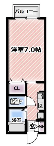 グリーンコート忍ケ丘の間取り画像