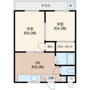 シャトー上野口の間取り画像