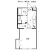 アスコット一本杉Ⅰの間取り画像