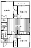 コーポキムラの間取り画像