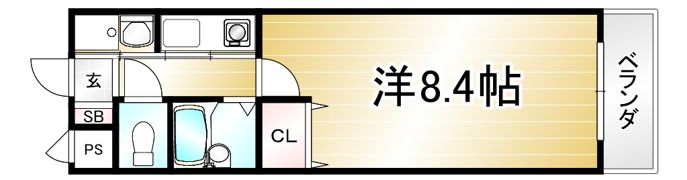 元土御門の間取り画像