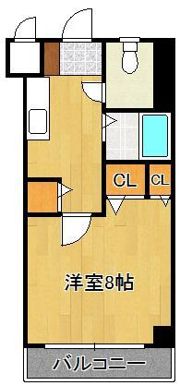ピエドラブランカ西本町の間取り画像
