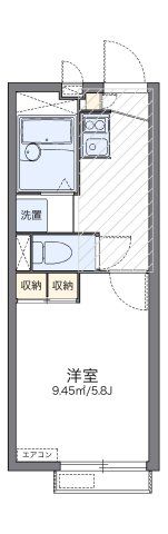 レオパレス向陽Ⅳの間取り画像