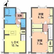 シャーメゾンクラヴィエ北島の間取り画像